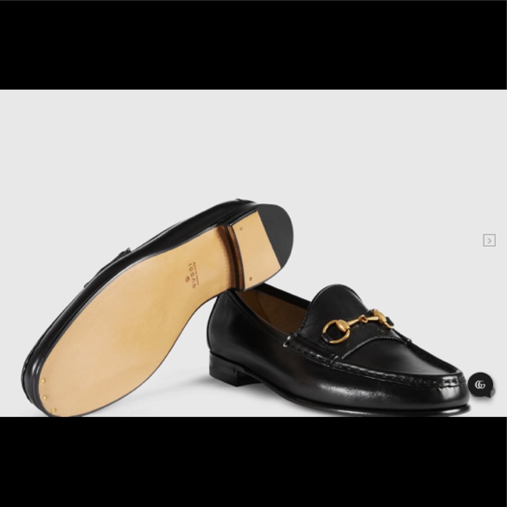 SOLD!!!!!!!!!!!!!!! GUCCI HORSEBIT LEATHER LOAFERS FLATS EURO 42